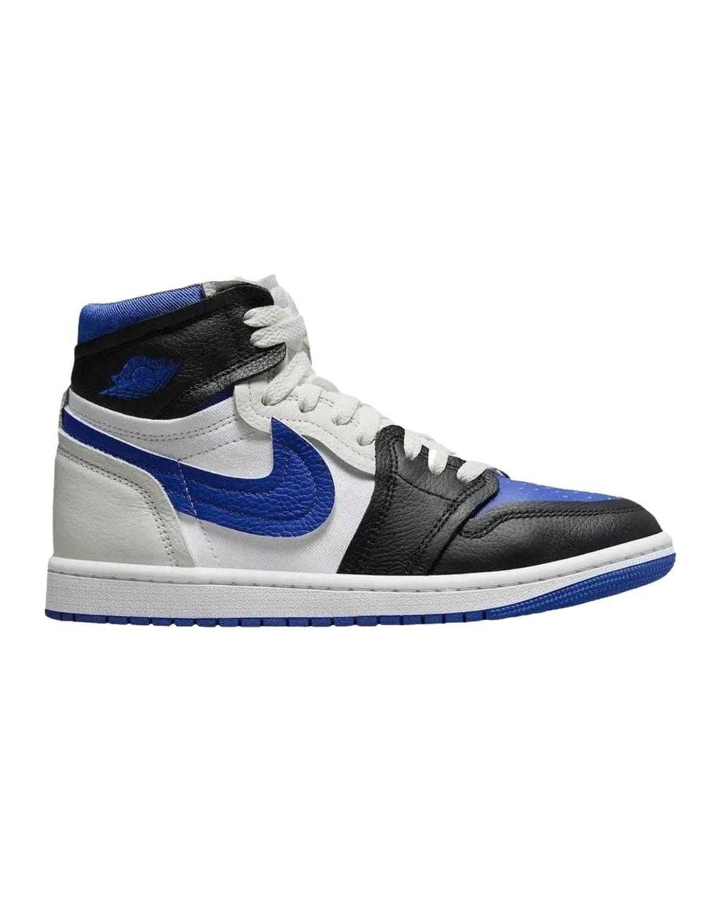Nike Blue Air Jordan 1 Leather Trainers for men
