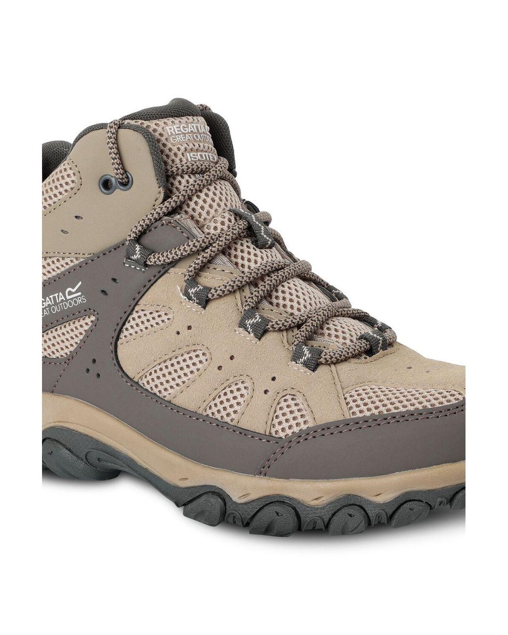 Regatta Gray Edgepoint Waterproof Breathable Mid Walking Boots