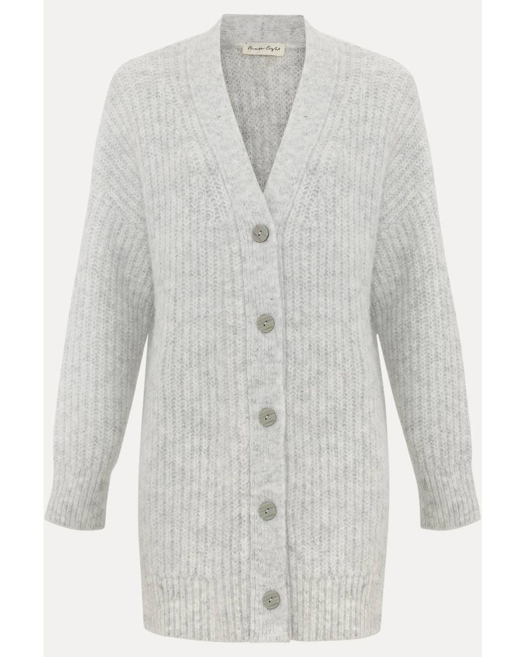 Phase Eight White Marianne Cardigan
