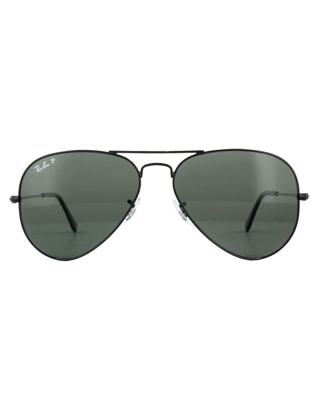 Ray-Ban Green Aviator Polarized Aviator 3025 Sunglasses for men