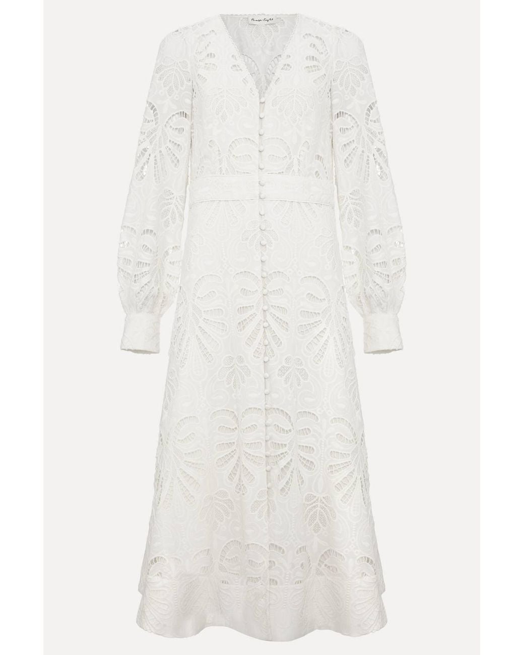 Phase Eight Natural Inara Midi Dress