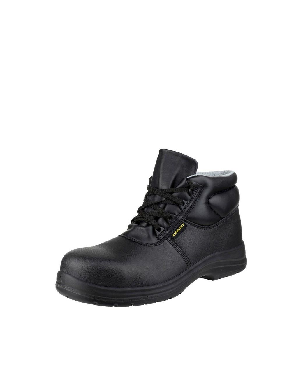 Amblers Black 'Fs663' Safety Shoes