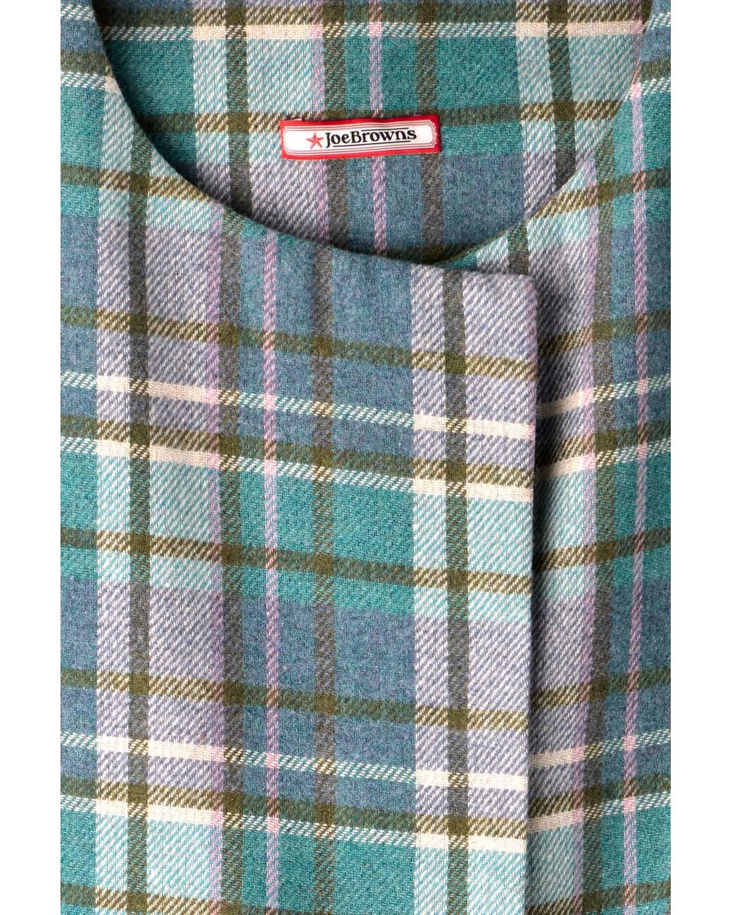 Joe Browns Blue Checked Heritage Cape