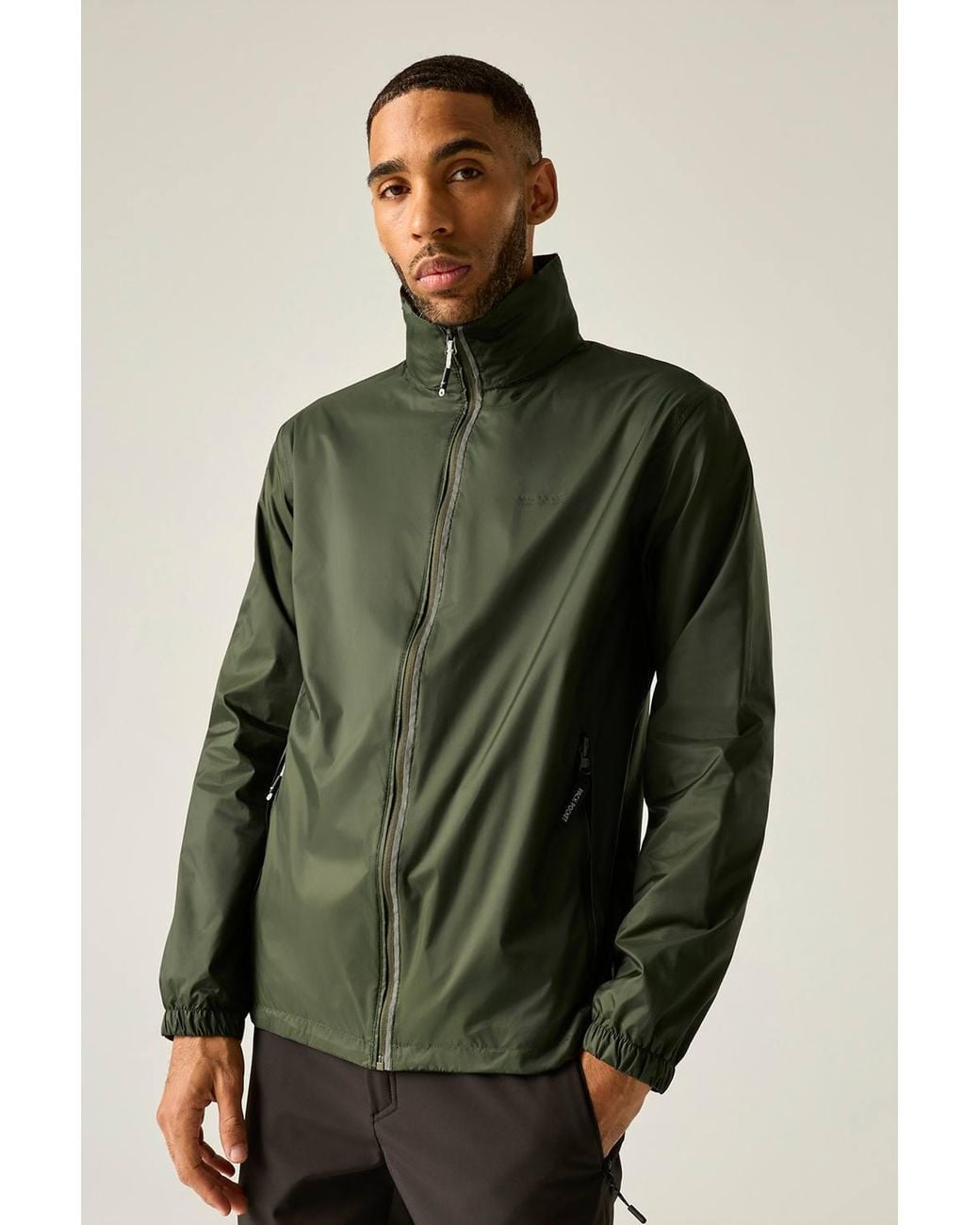 Regatta Green Lyle Iv Waterproof Packaway Jacket for men