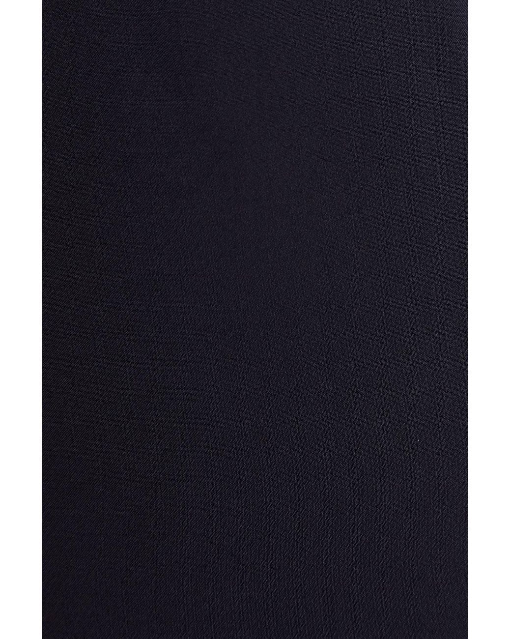 Louche Blue Angie Satin Back Crepe Jumpsuit
