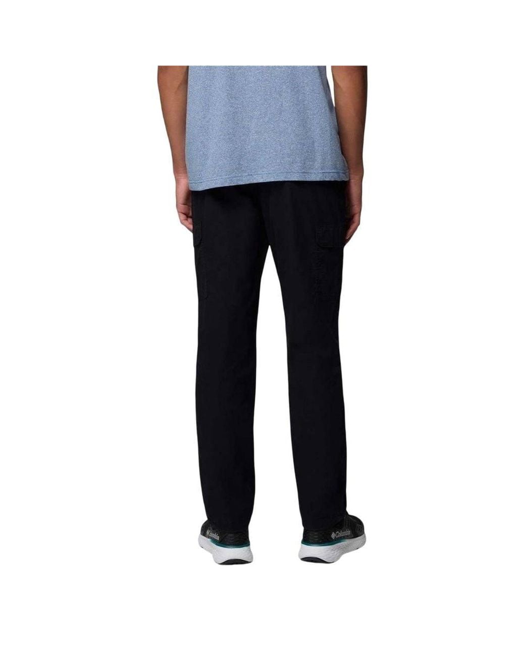 Columbia Black Rapid Straight Leg Cargo Trousers for men