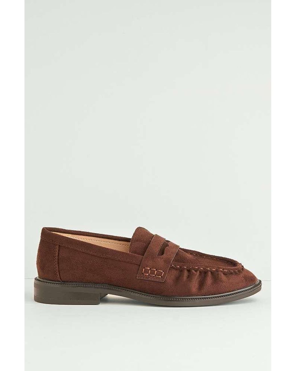 Miss Diva Black Haisley Plain Silp On Loafer With Band