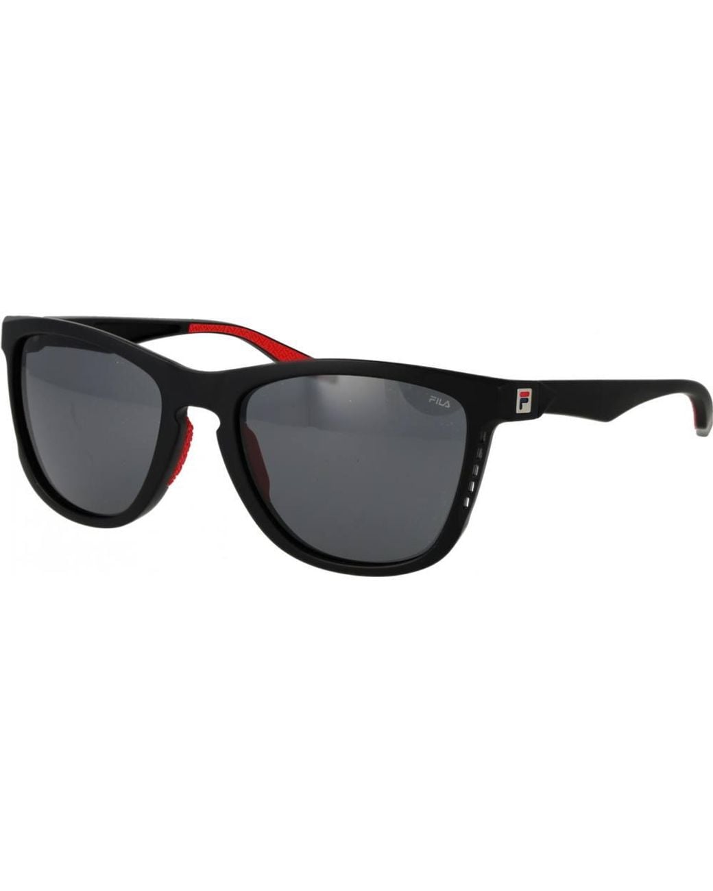 Fila Black Sfi895 550U28 Square/Rectangle Sunglasses for men