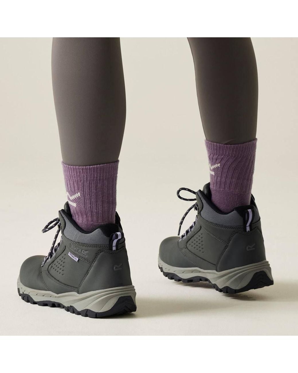 Regatta Black Amble Waterproof Walking Boots