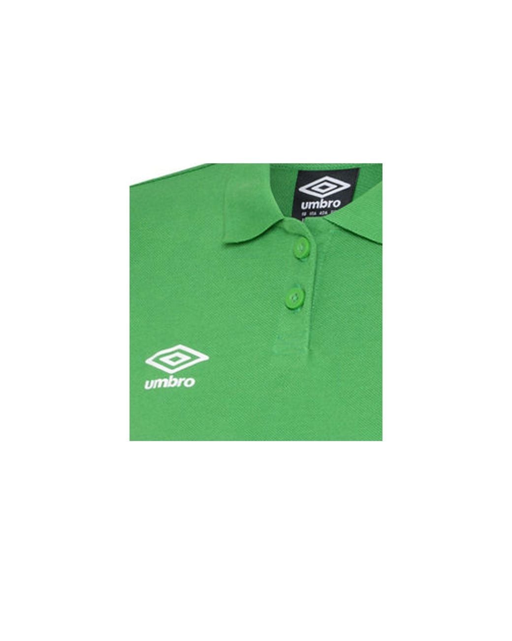 Umbro Green Club Essential Polo Shirt