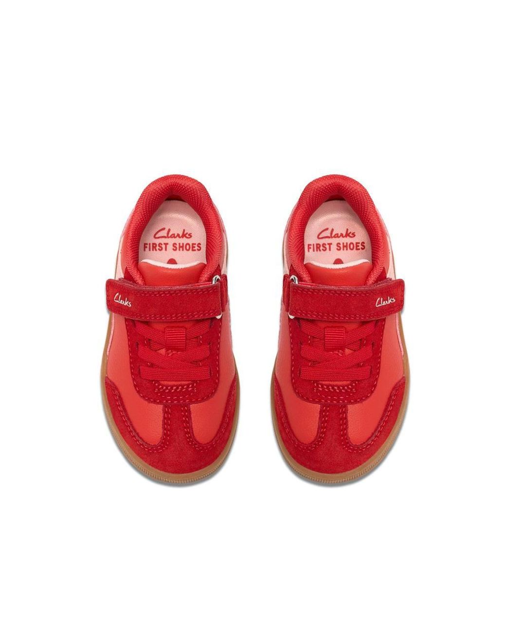 Clarks Red Tavian City T. Trainers