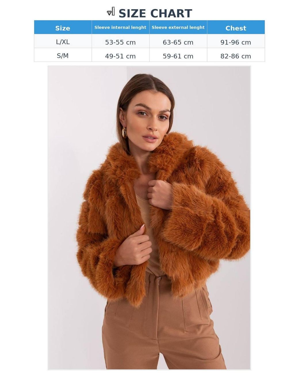 Love Lace Brown Fur Trim Hooded Lightweight Transitional Jacket Style 189521
