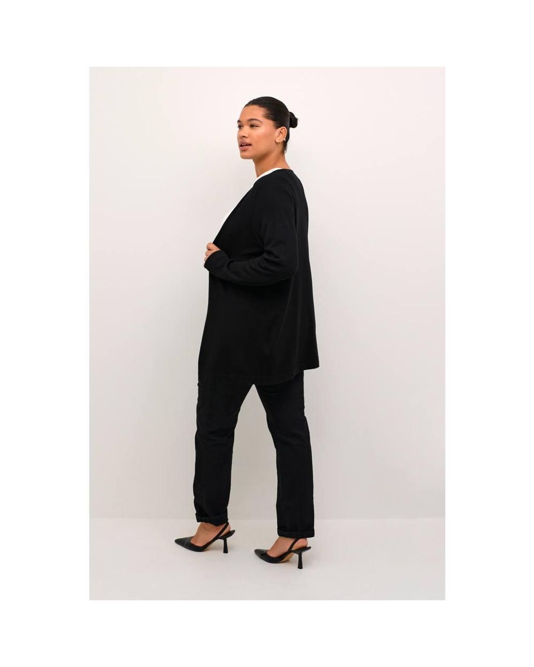 Kaffe Black Cardigan Farsia