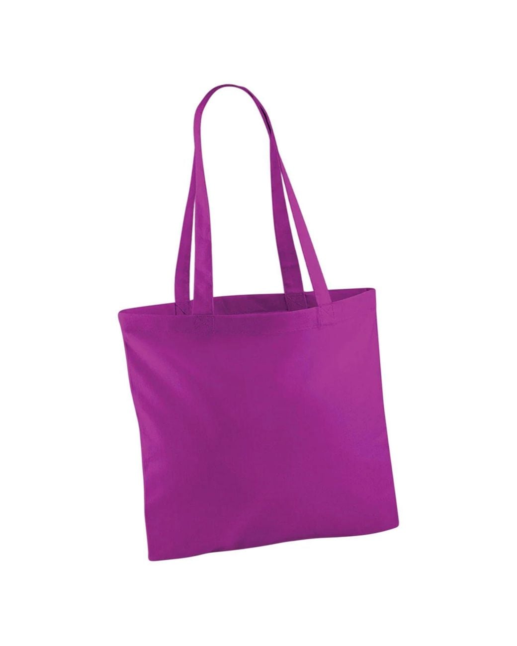 Westford Mill Purple Long Handle Tote Bag