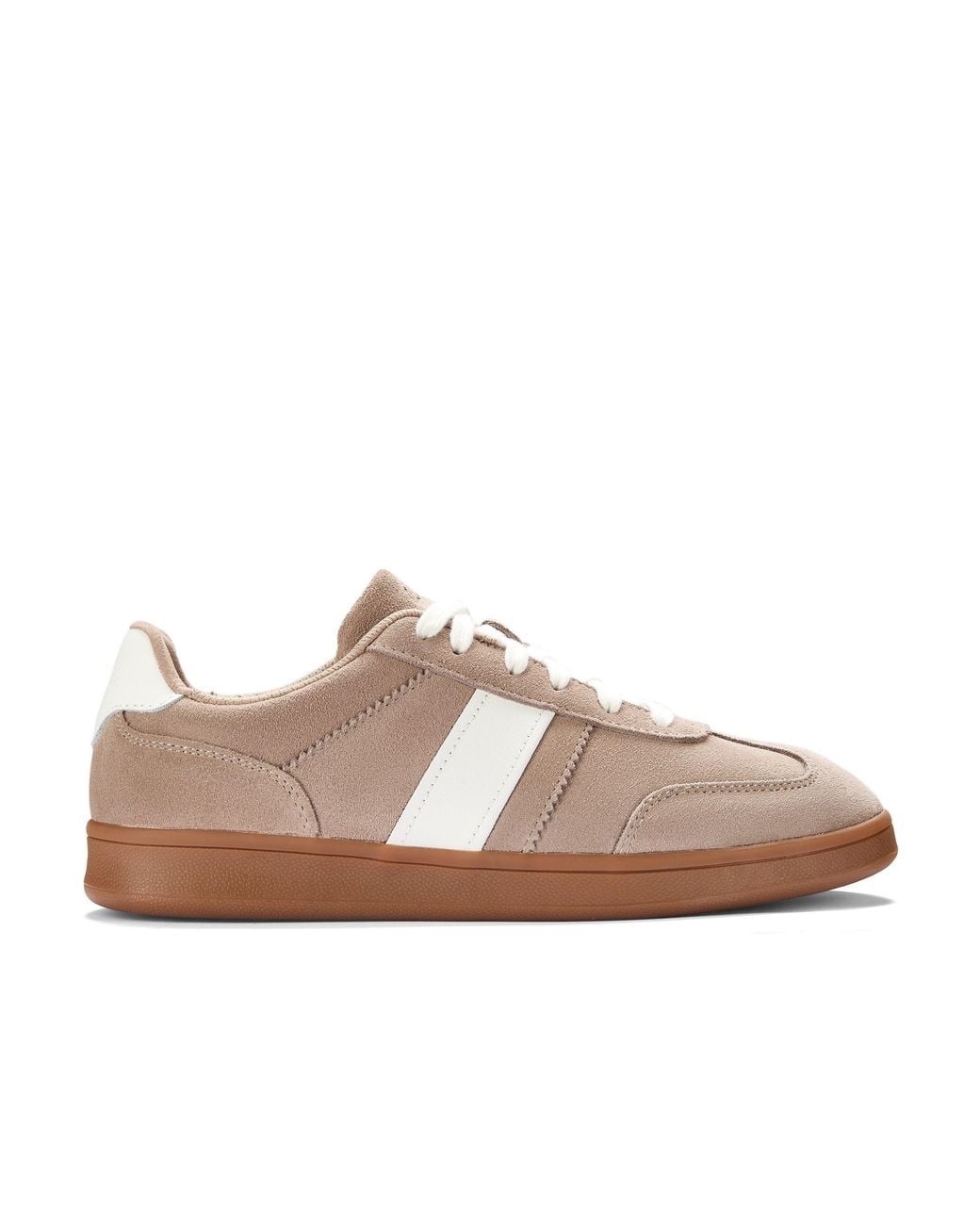 Clarks Brown Seco Speed Light Suede Trainers
