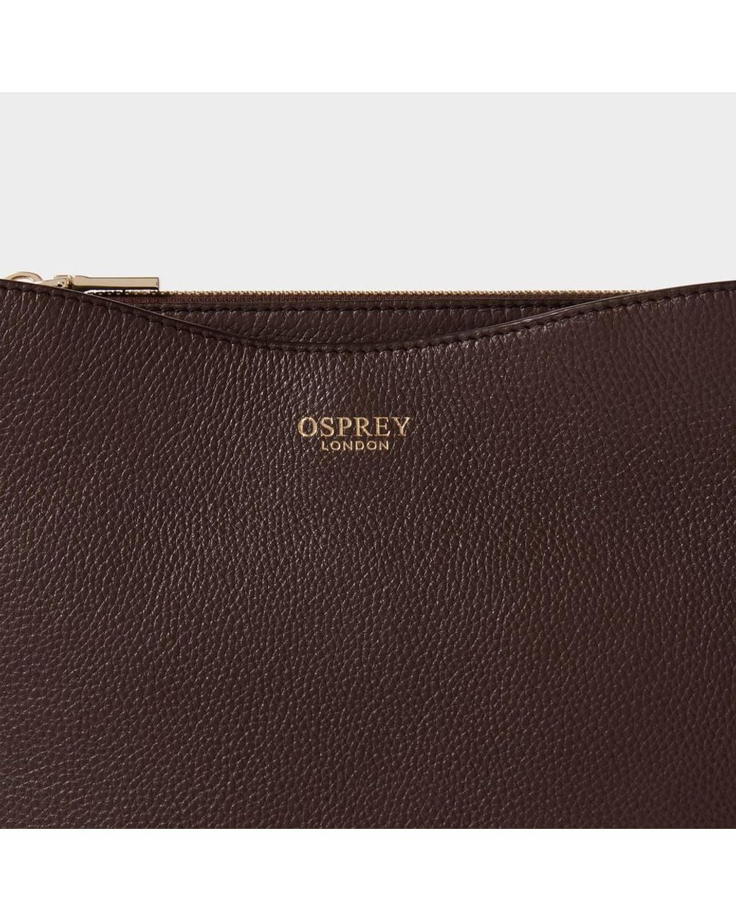 Osprey Brown The Winchester Leather Grab Bag