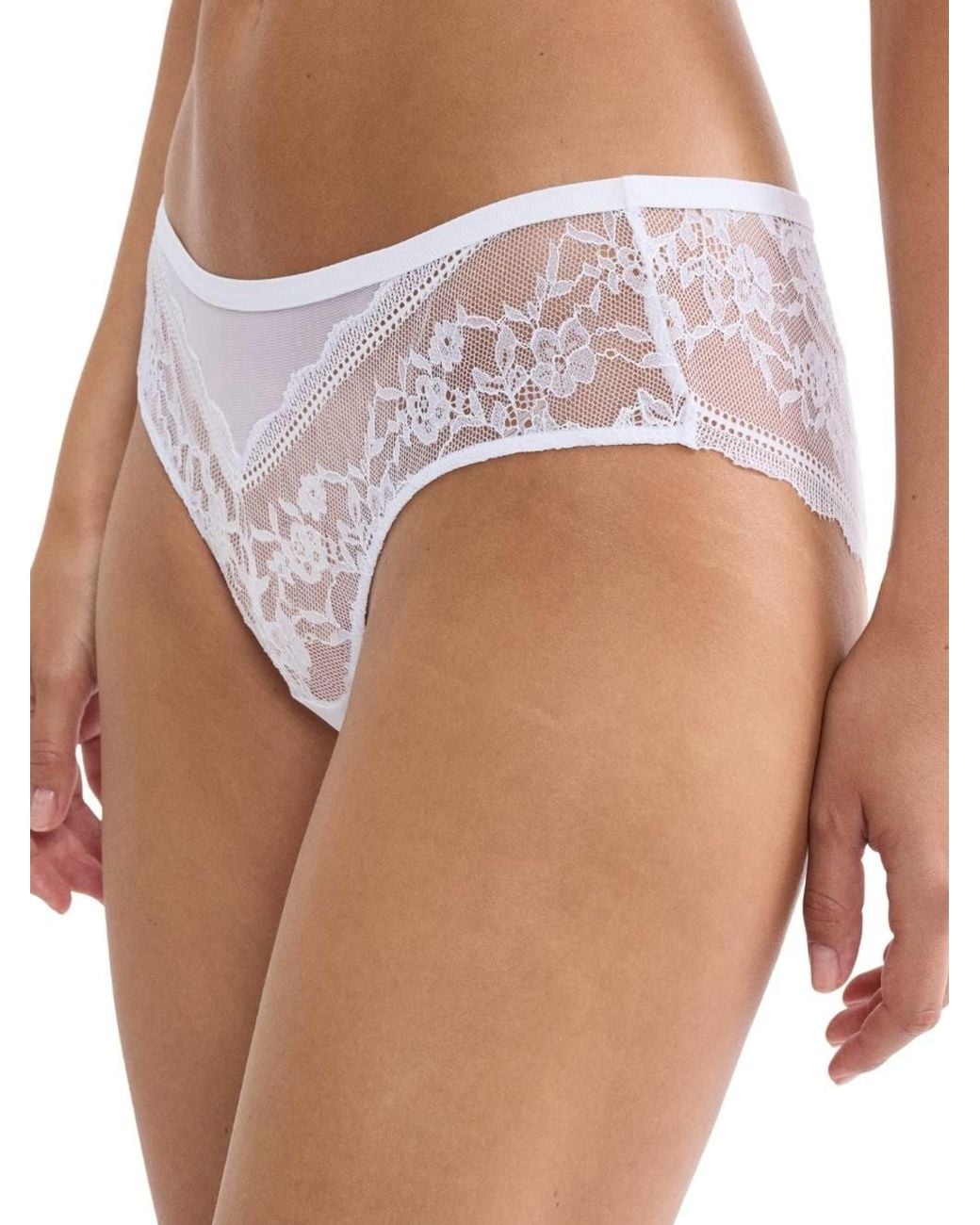 Triumph White Comfort Allure Hipster