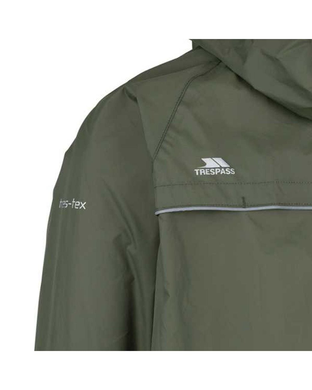 Trespass Green Qikpac X Packaway Jacket for men