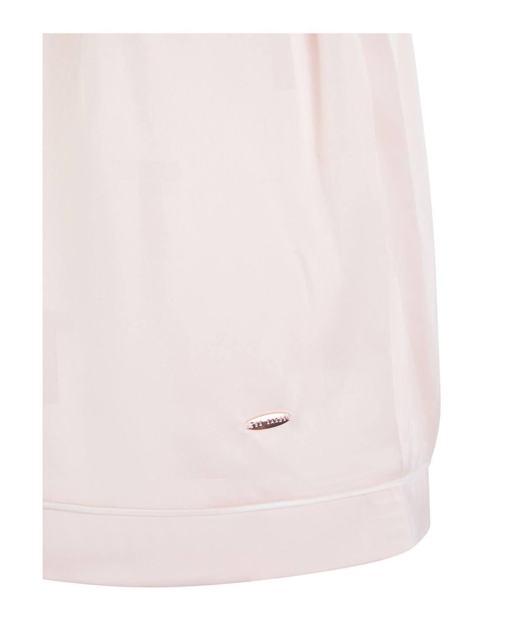 Ted Baker Pink Sybil Short Pyjama Set Mauve Chalk