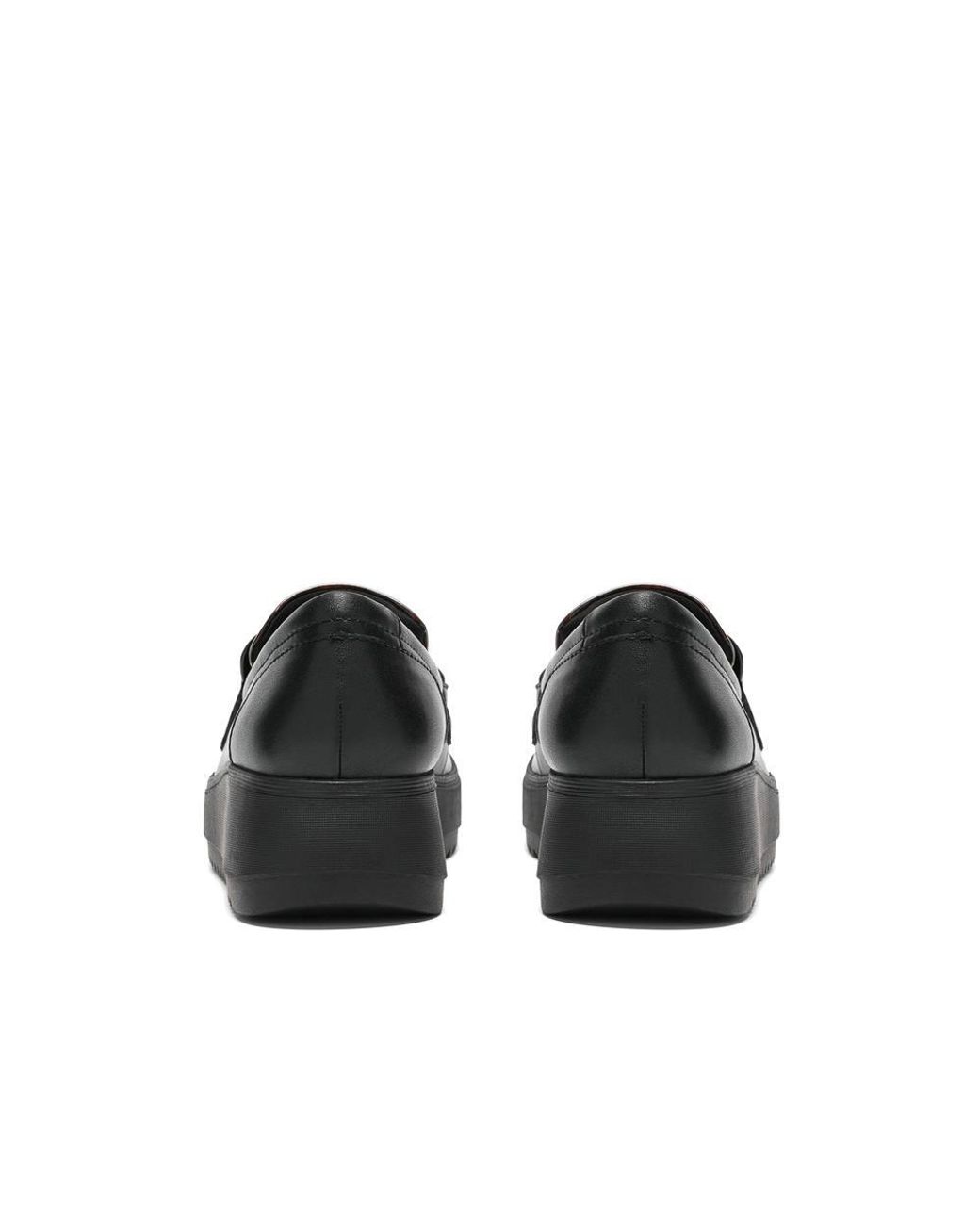 Clarks Black Zylah May Multicolour Loafers, Slip Ons