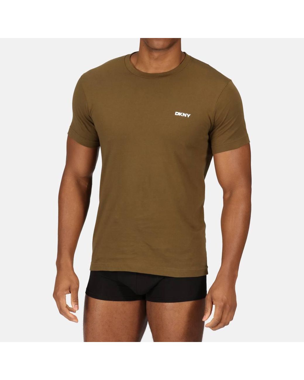DKNY Gray 3 Pack Giants T-Shirts for men