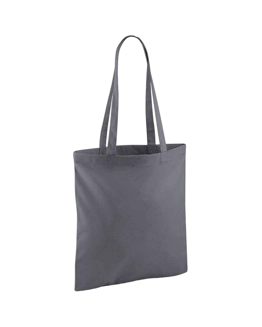 Westford Mill Gray Bag For Life Long Handle Tote Bag