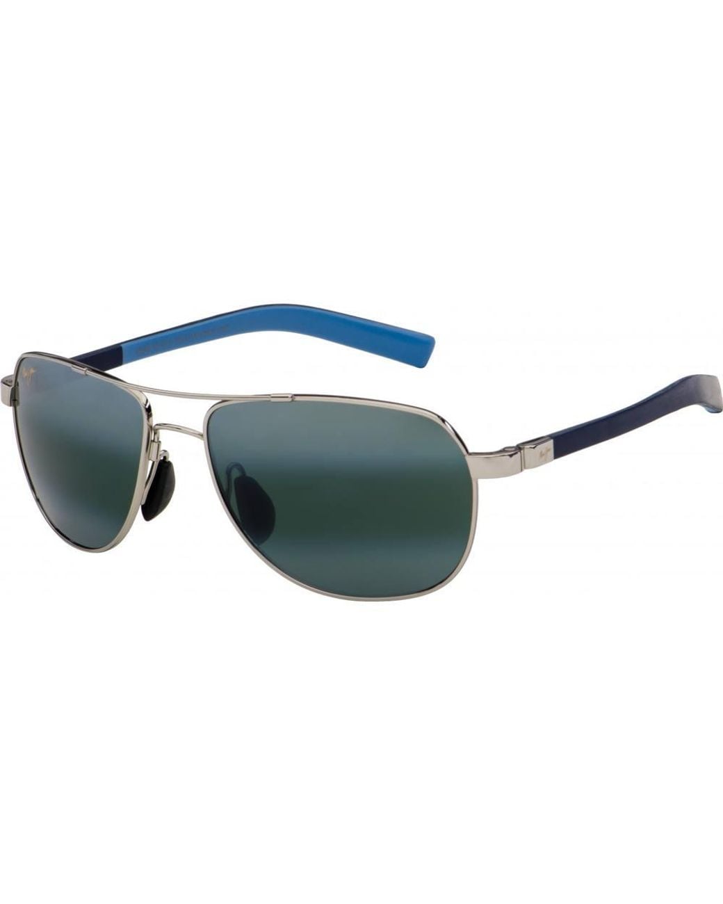 Maui Jim Blue 327-17 Aviator/Navigator Sunglasses for men