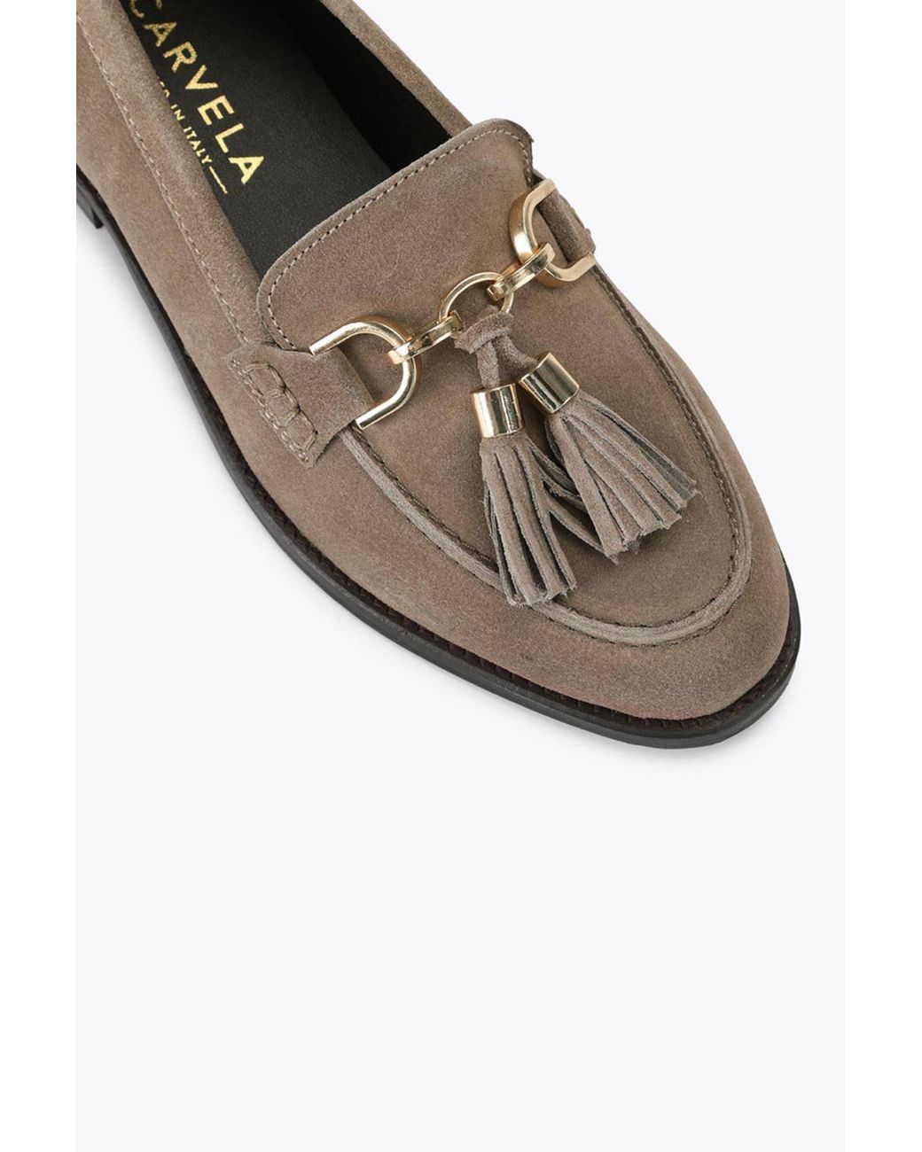 Carvela Kurt Geiger Brown 'Loretta' Suede Flats