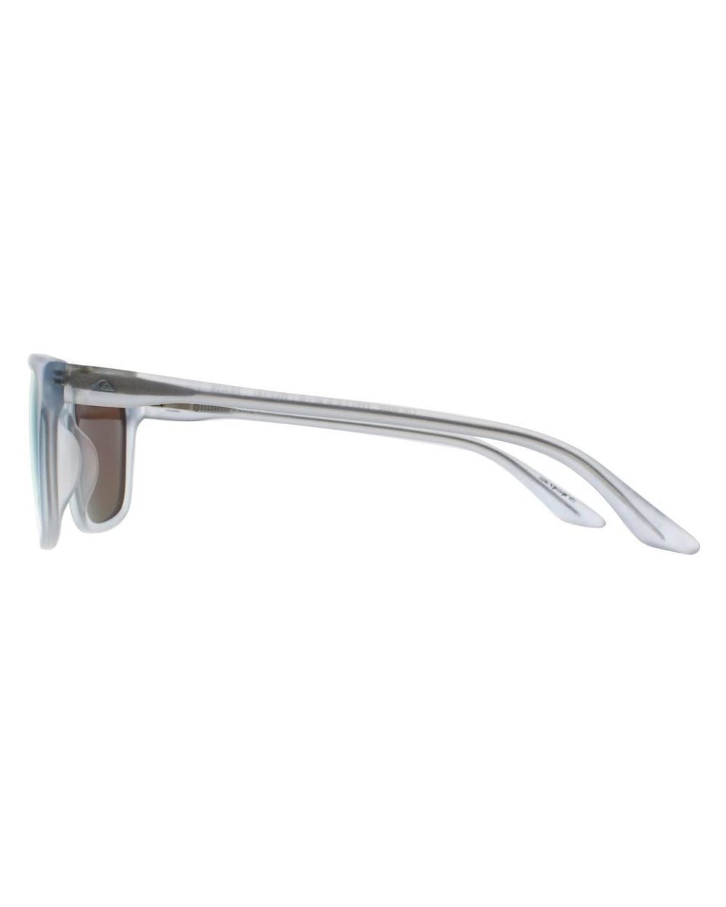 Quiksilver Blue Rectangle Matte Ice Crystal Mirrored Qs4001 for men