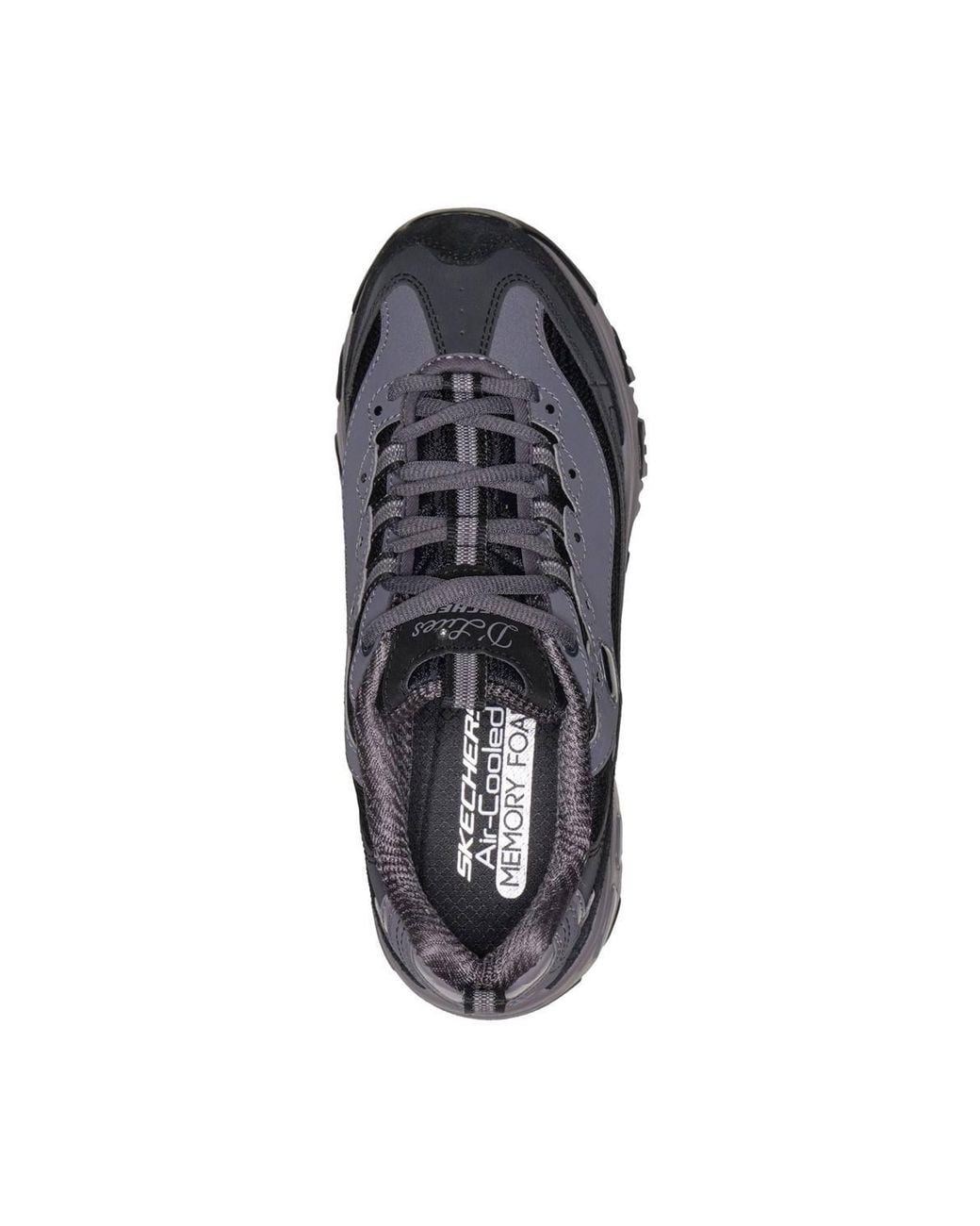 Skechers Black D'Lites Modern Classic Walking Trainer