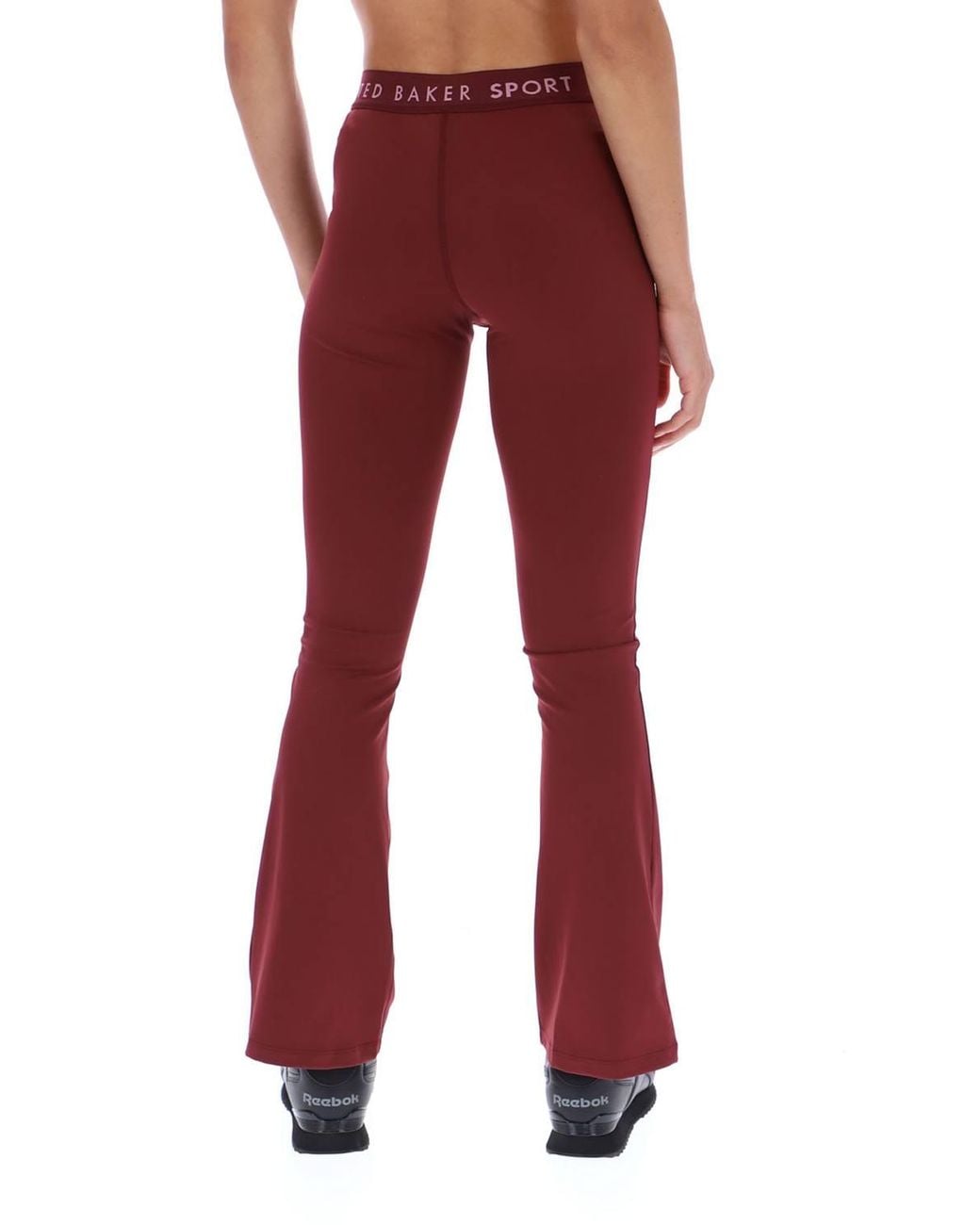 Ted Baker Red Tb Sport Christine Essentials Flare Legging