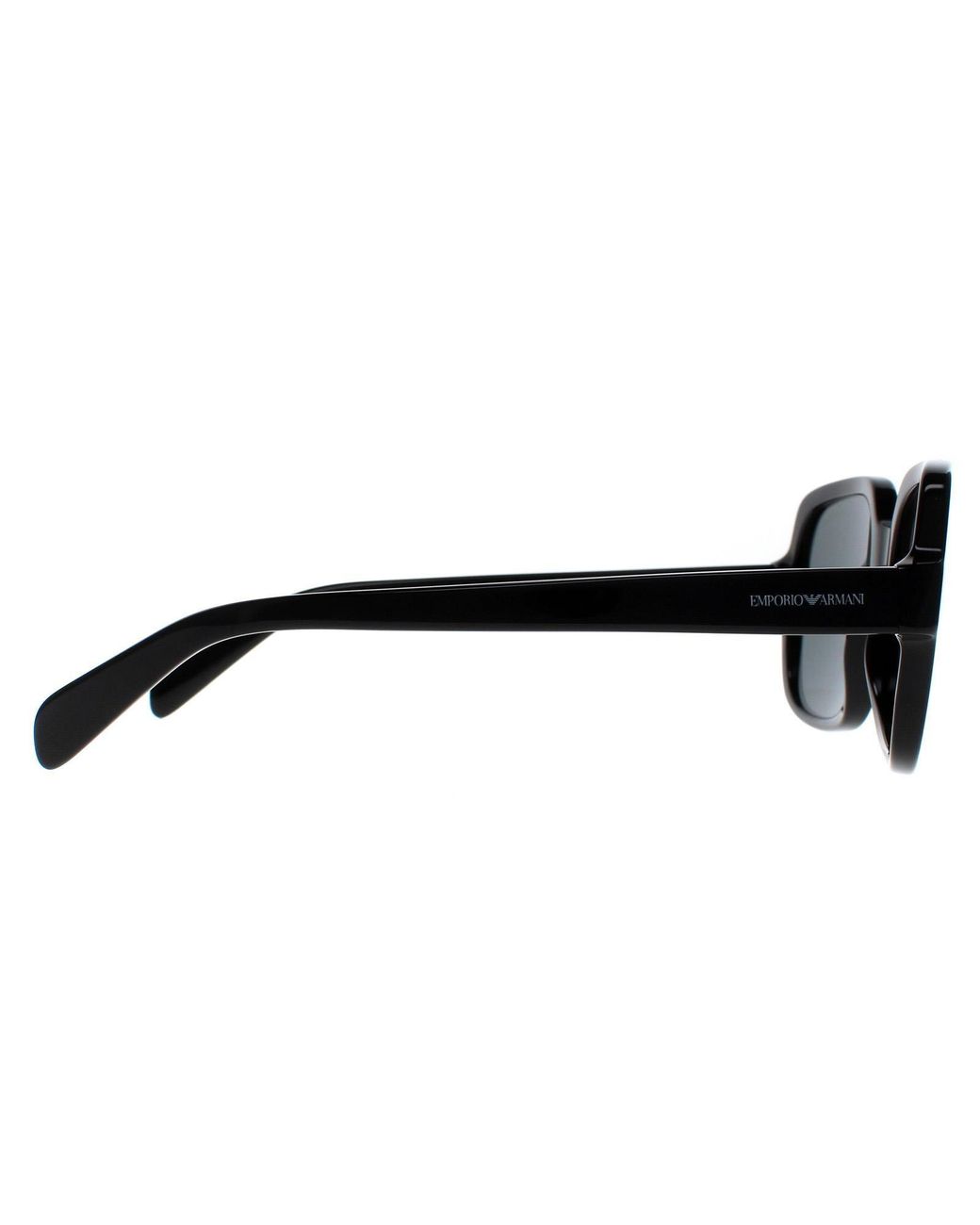 Emporio Armani Black Square Shiny Dark Ea4195