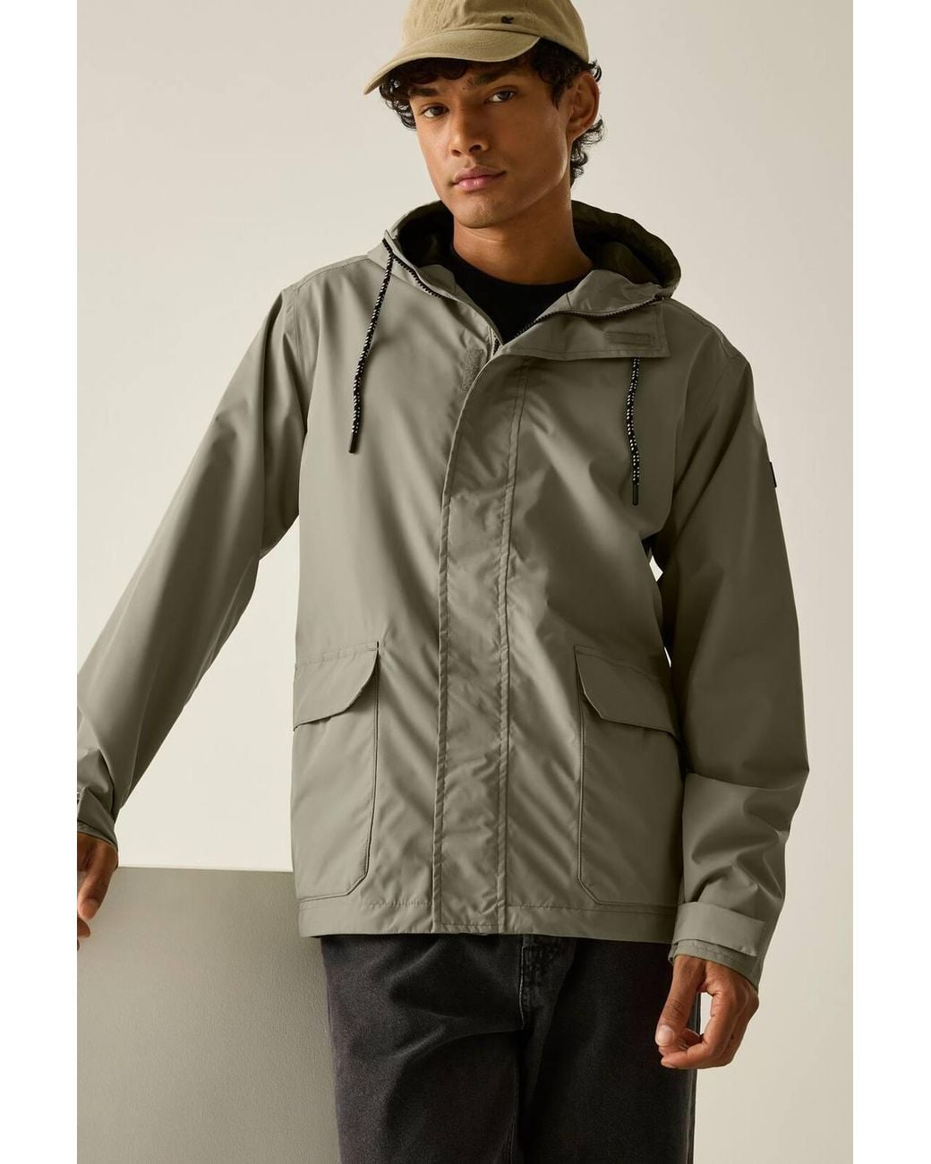Regatta Green Matteth Waterproof Shell Jacket for men