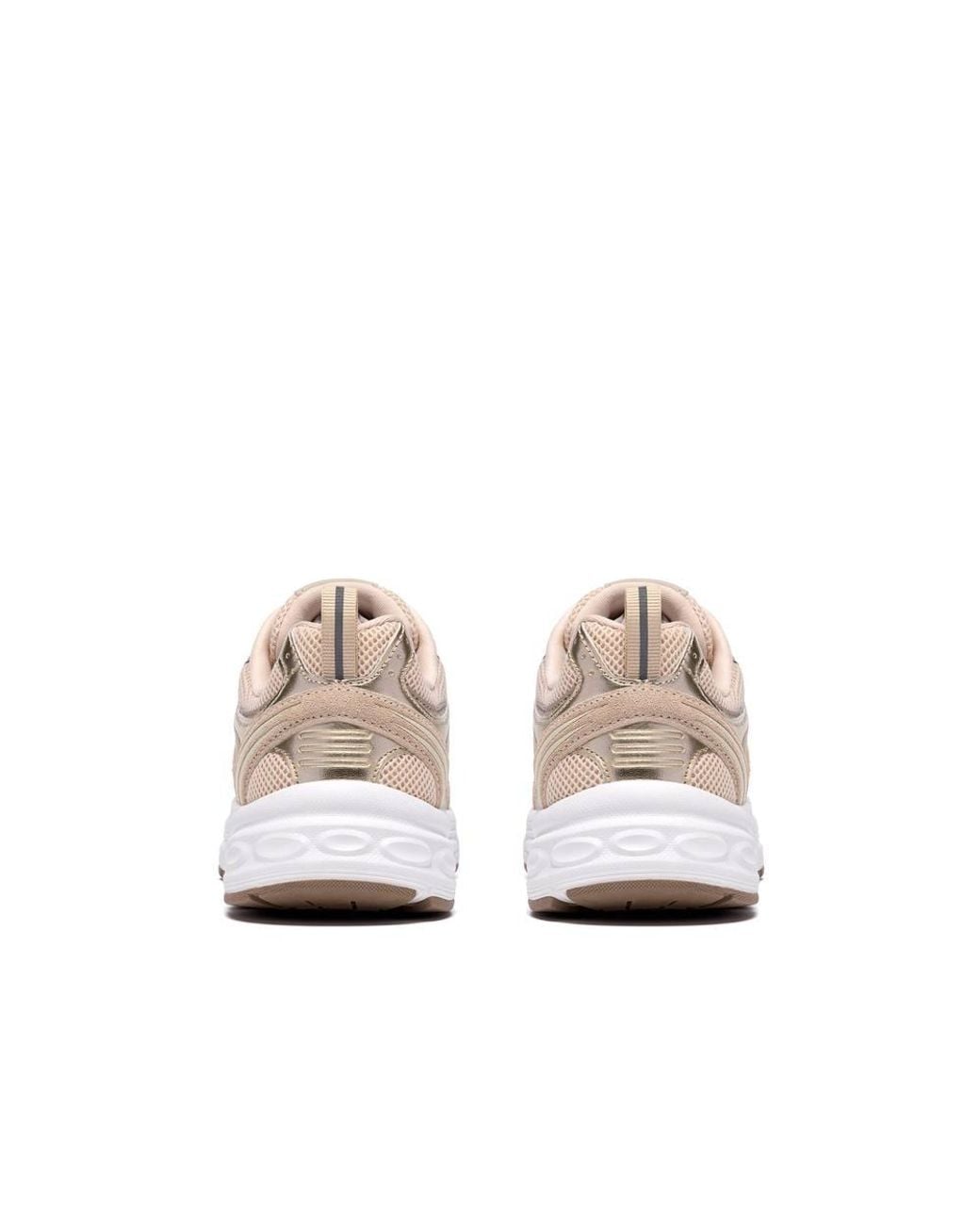 Clarks Pink Axcel Walk Metallic Trainers