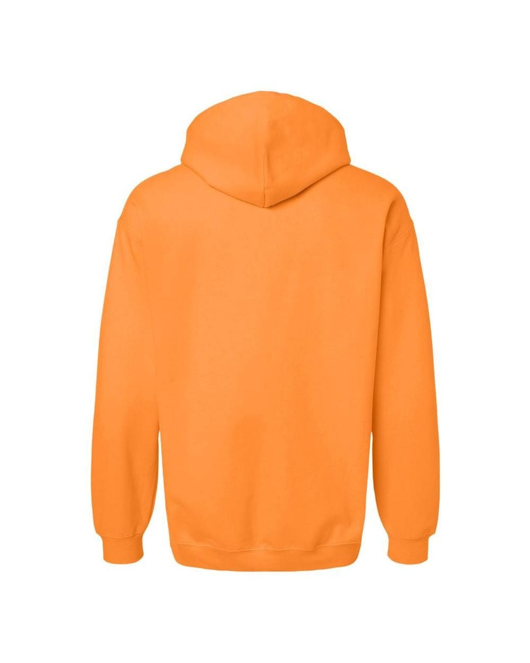 Gildan Orange Softstyle Fleece Midweight Hoodie