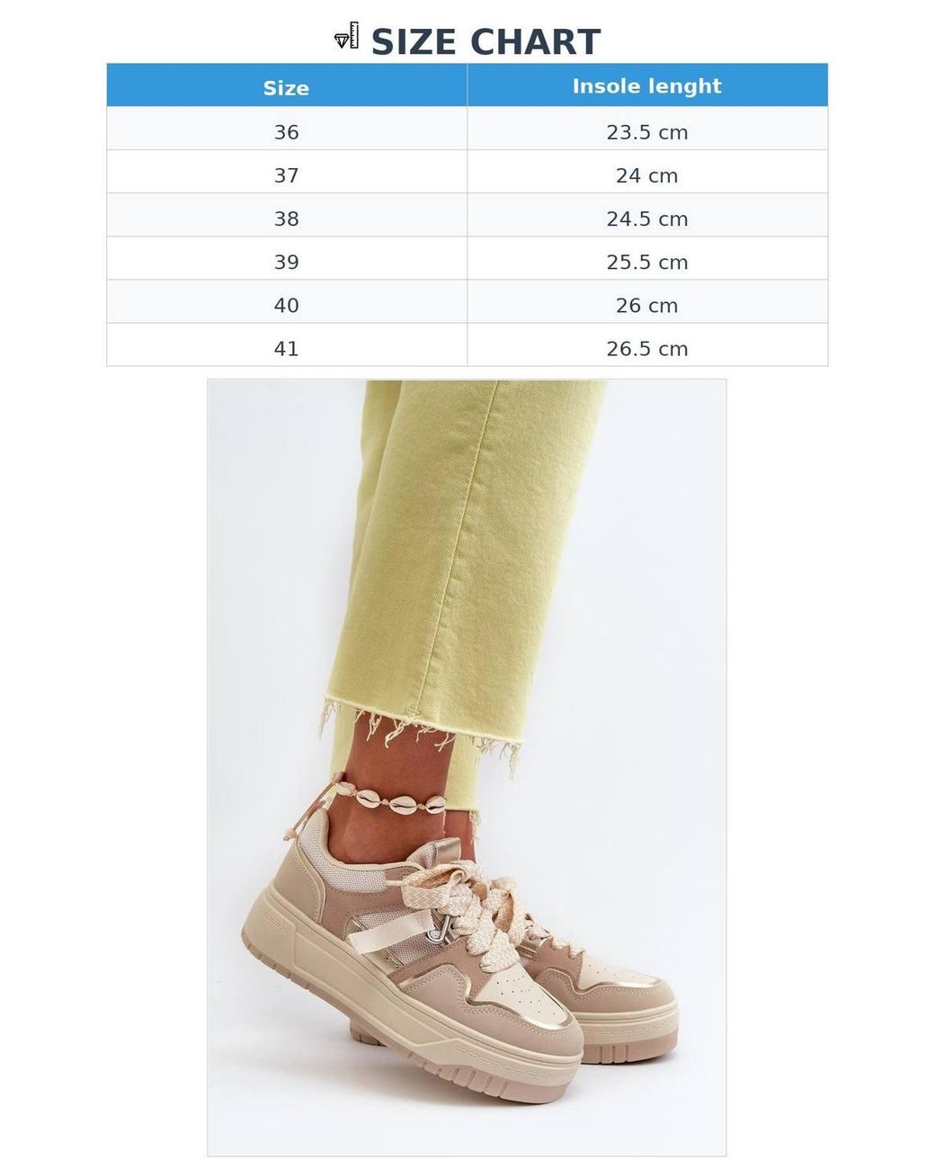 Love Lace Natural Platform Sneakers Fashion Street Everyday Style