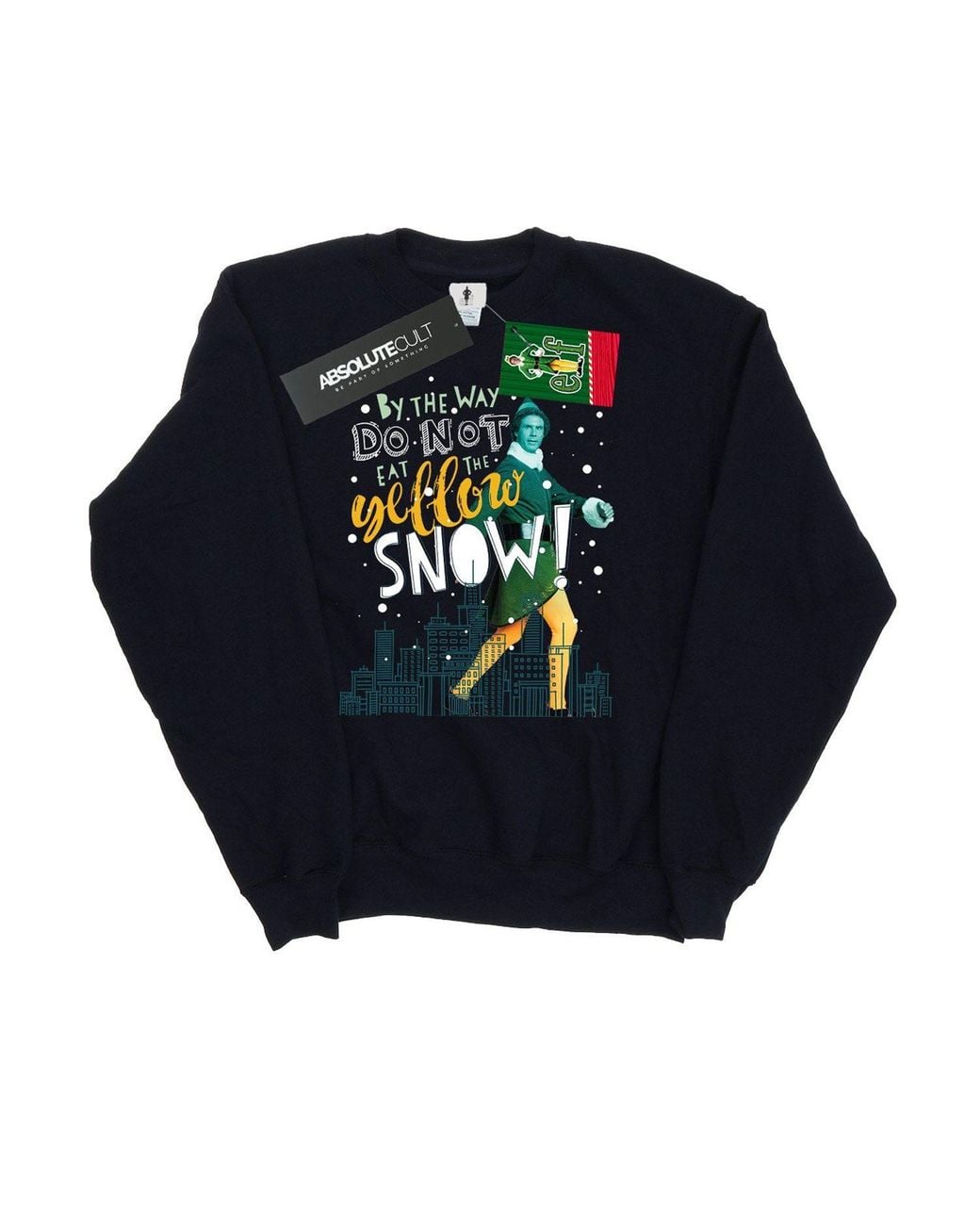 Elf Black Snow Sweatshirt