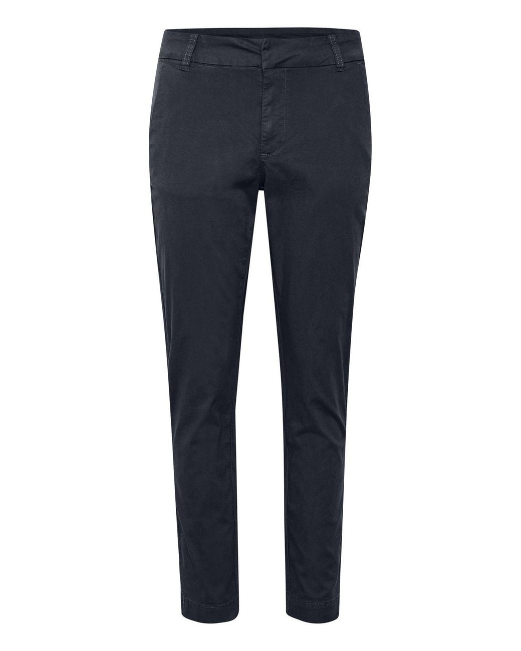 Kaffe Blue Mette Cropped Leg Suit Trousers