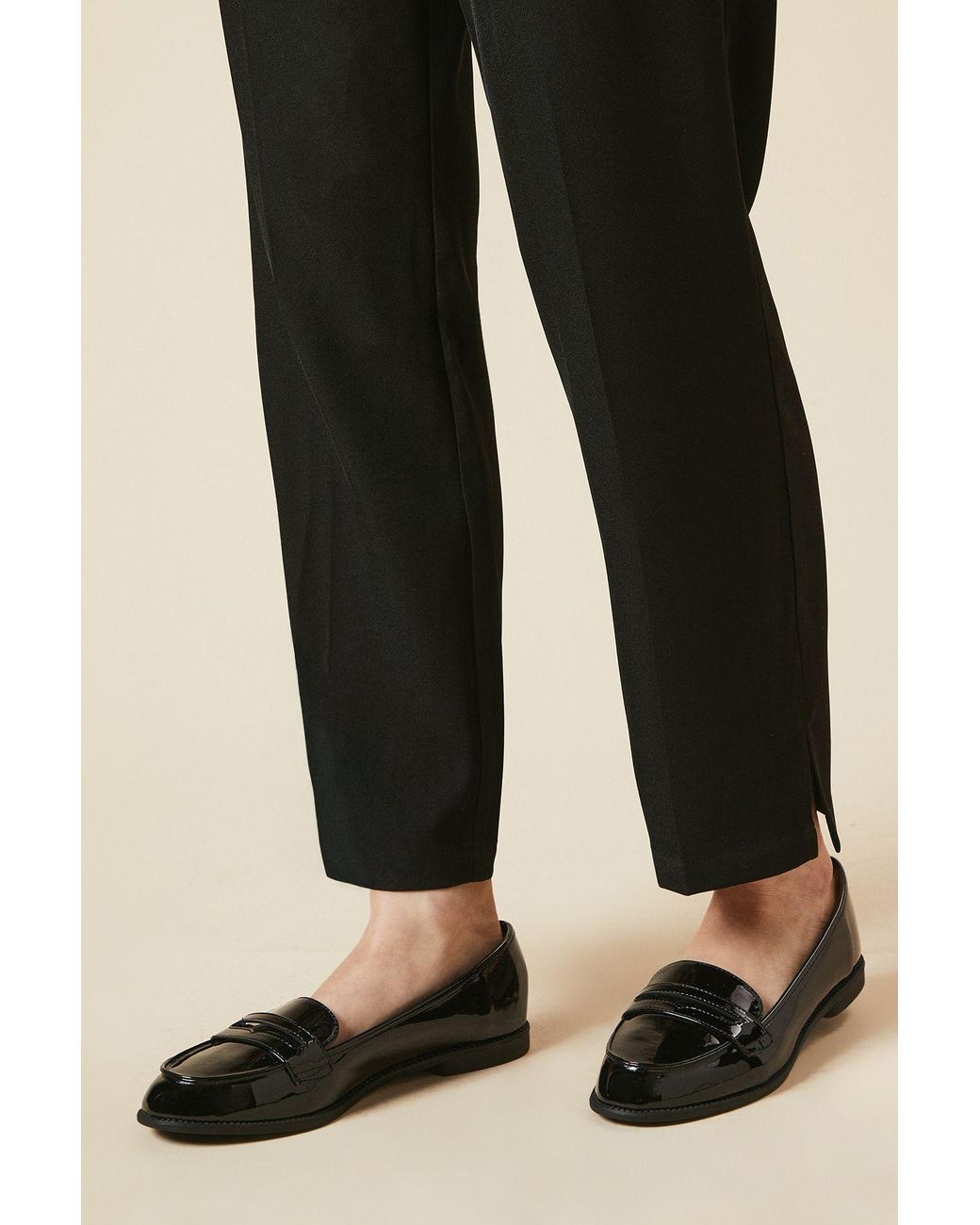Dorothy Perkins Black Lara Penny Loafers