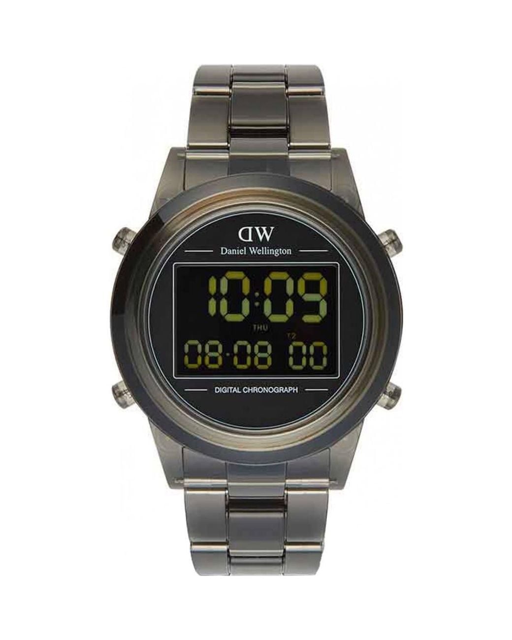 Daniel Wellington Black Dw00100765 Retro Digital 42Mm Quartz Watch