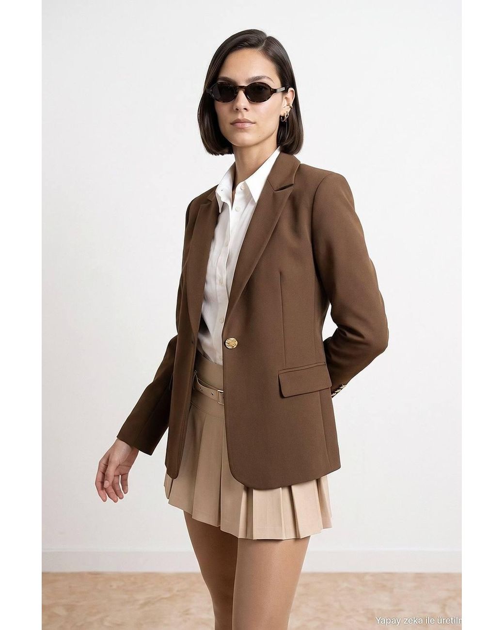 Dilvin Brown Jacket