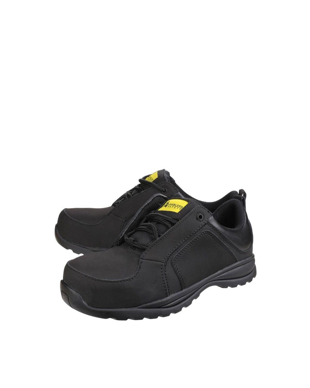 Amblers Black 'Fs59C' Safety Trainers