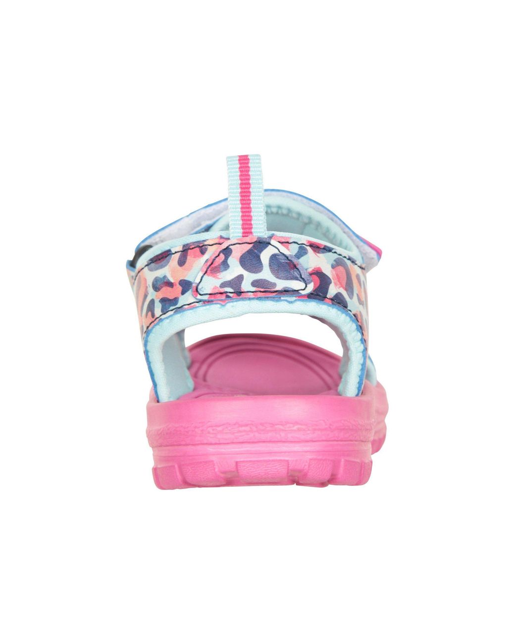 Mountain Warehouse Pink 'Sand' Soft Lined Cushioned Lightweight Open Toe Touch Strap Sandals
