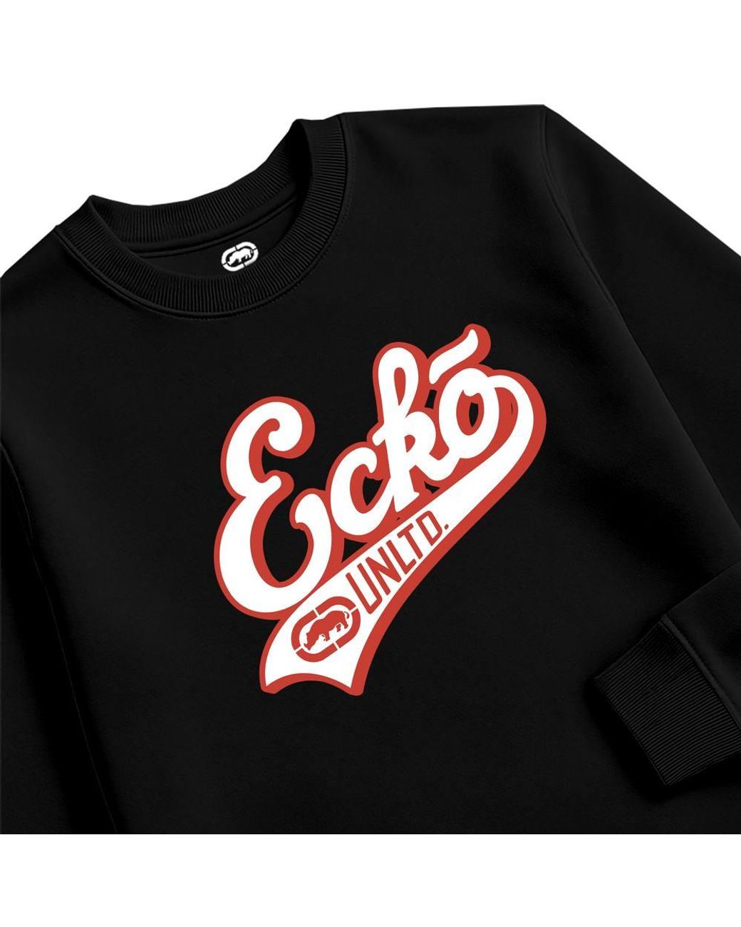 Ecko' Unltd Black Script Sweatshirt for men