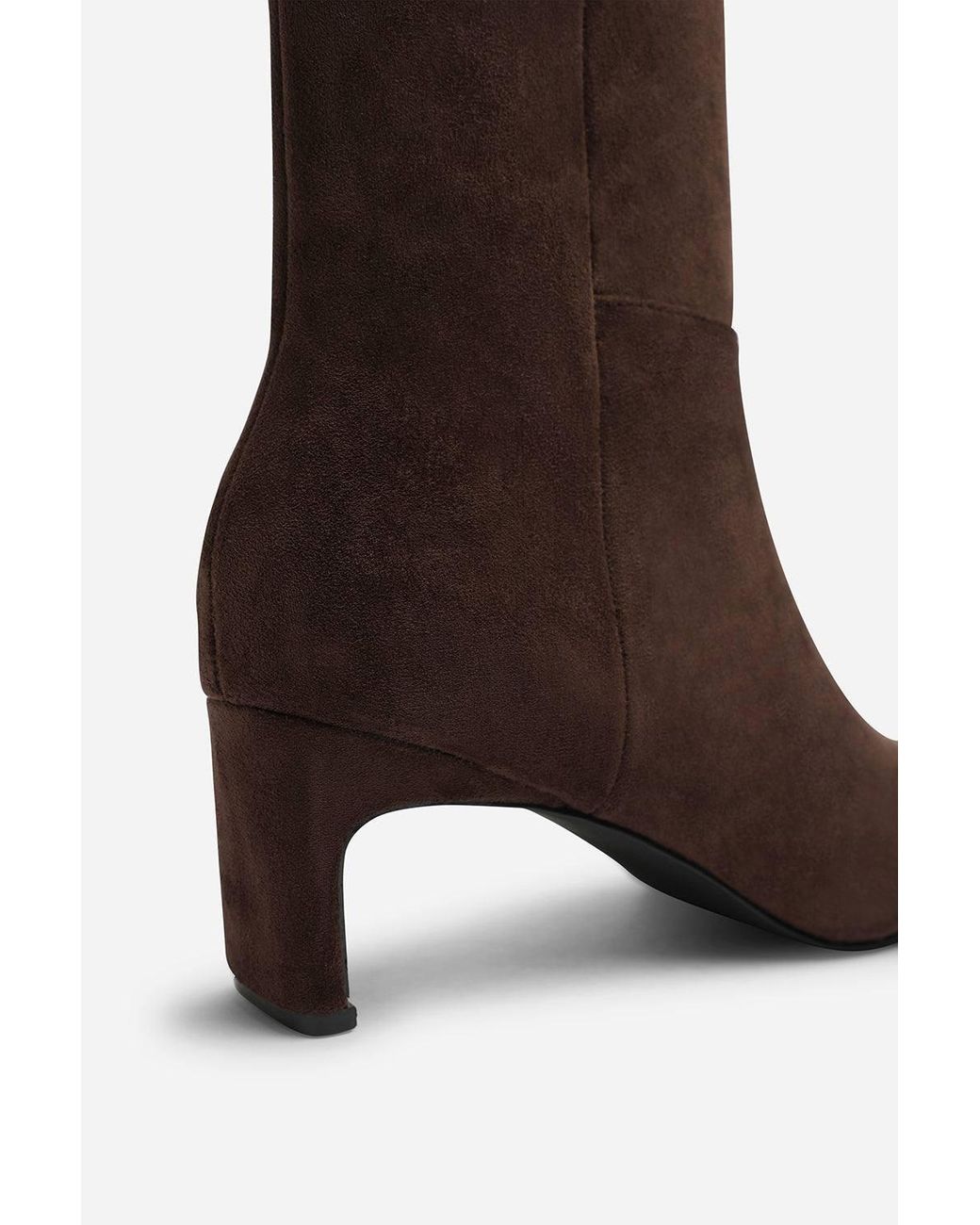 Where's That From Black Hirlis Snipped Toe Heeled Ankle Boot