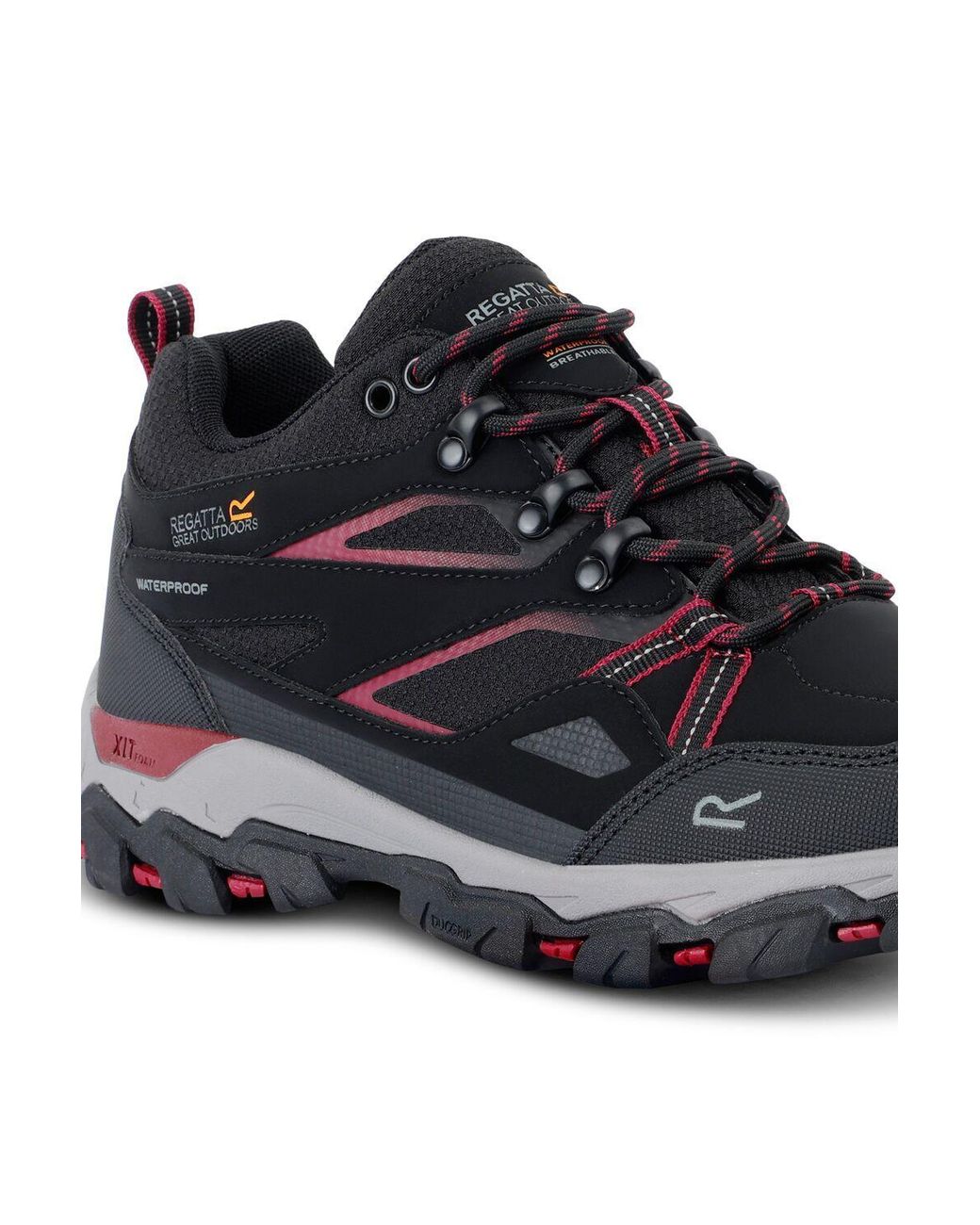 Regatta Black Lady Holcombe Iii Low Waterproof Shoes