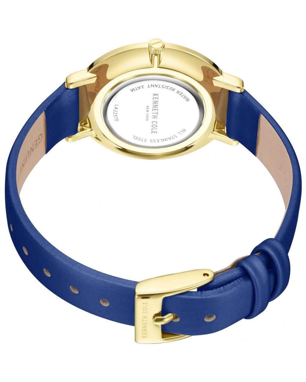 Kenneth Cole Blue Kcwla2237001 Classic 34Mm Quartz Watch