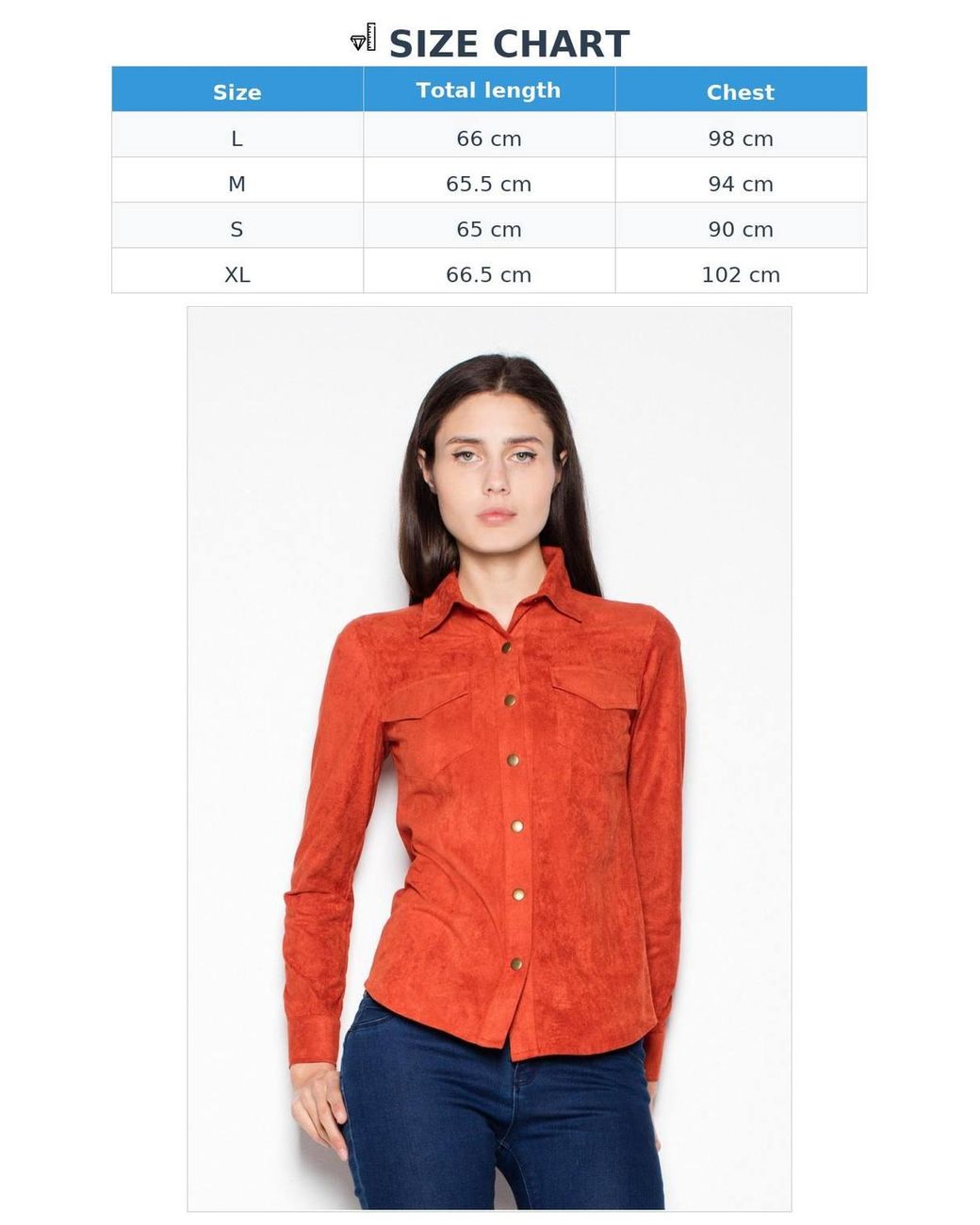 Love Lace Red Classic Long Sleeve Suede Shirt With Metal Buttons