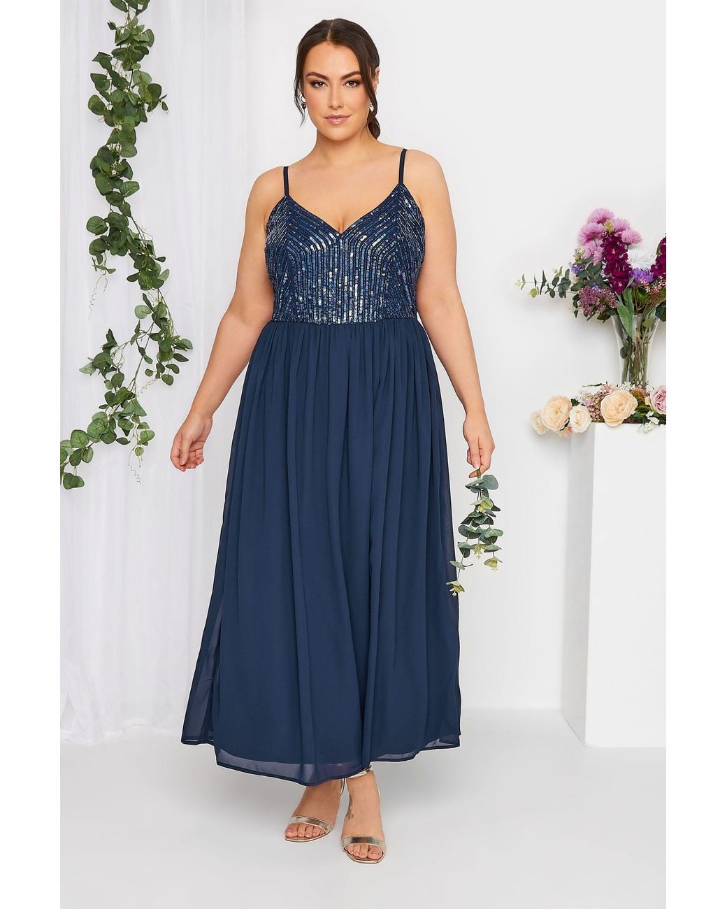 Yours Blue Maxi Dress