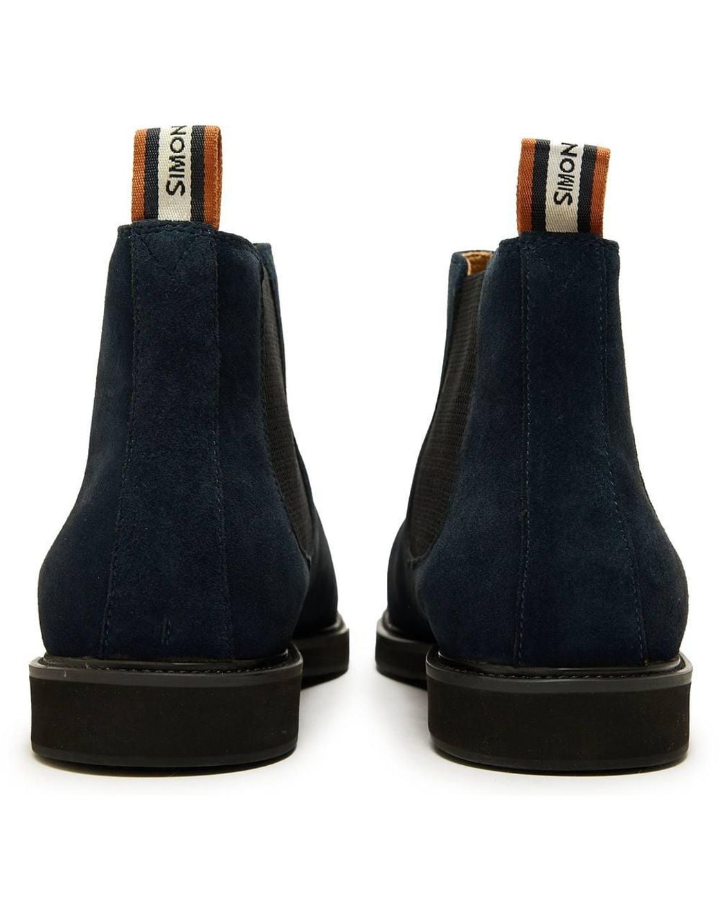 Simon Carter Blue Offside Chelsea Boots for men